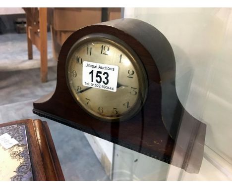 A Napolon hat mantel clock