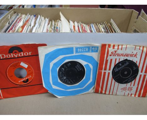 1960's Interest - 7" Singles Approximately 130 Records, to include titles by The Who, Elvis Presley, The Beatles, Moody Blues