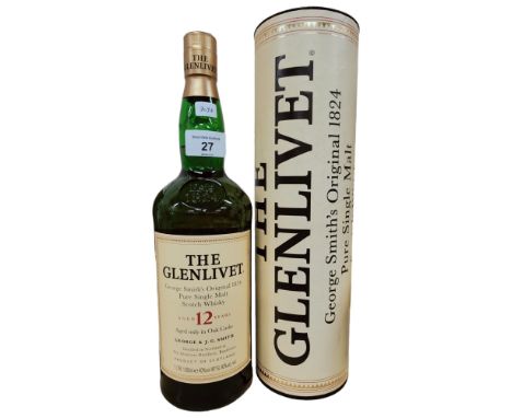 THE GLENLIVET - SCOTCH WHISKY AGED 12 YEARS 