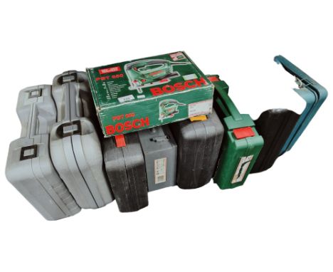 LARGE QUANTITY OF POWER TOOLS 