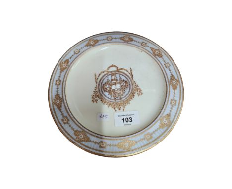 PAIR OF EARLY WORCESTER PLATES 