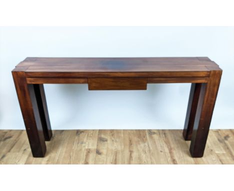 CONSOLE TABLE, contemporary design, 140cm x 29.5cm x 26cm. 