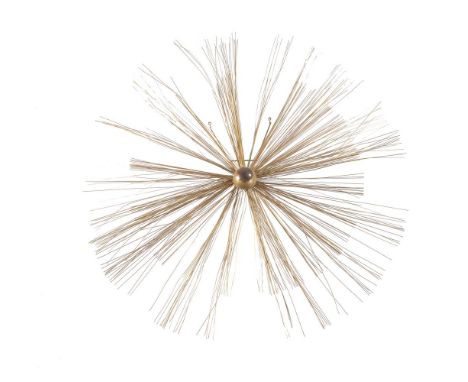 Anthony (Tony) Duquette (1914-1999), a starburst wall sculpture, brass, approx. 140cm diameter      Provenance: Lamberty Art 