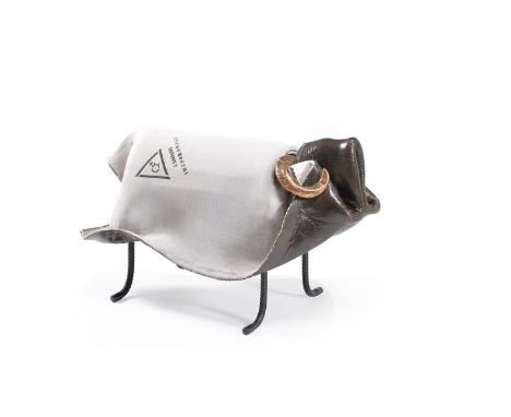 Philip Michael Wolfson (American, b. 1958), Feed Me, a sheep sculpture, from Tsukumogami London Series 2, initialled, titled 
