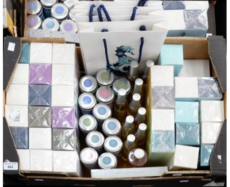 SEASCAPE GIFT SETS, BODY WASH AND LOTIONS, SCENTED THERAPY BALMS, ST EVAL CANDLE COMPANY ROOM SPRAYS, ETC