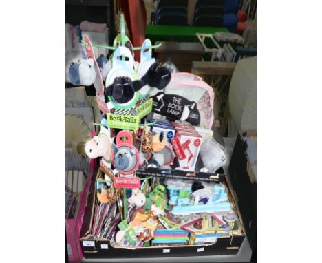 MATCHBOX 'MODELS OF YESTERYEAR' DIE-CAST CARDS, 'TEETH MARKS' BOOK MARKS, 'THE BOOK LAMP' LIGHT CLIPS, ETC