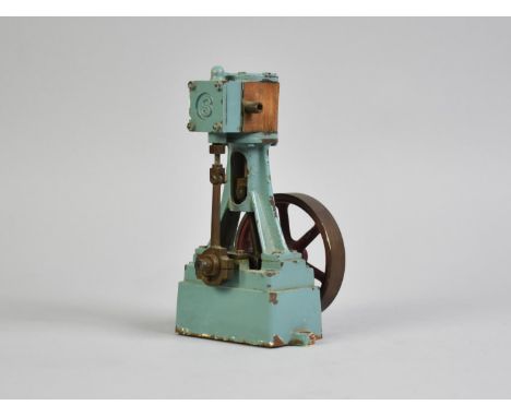 A Late 19th Century Stuart Turner Vertical Stationary Steam Engine, No.10, 15.5cms High