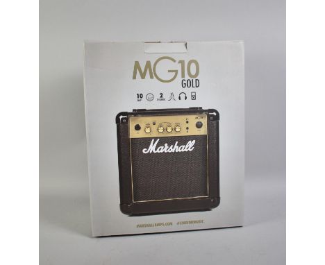 A Marshall MG10 Gold 10W Amplifier