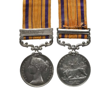 A South Africa Medal 1877-79 to Private Thomas Bagnall, 80th Regiment of Foot, clasp: 1878-9 (779. PTE T. BAGNALL. 80TE [sic]