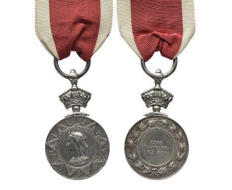 An Abbysinia Medal 1867-68 to Private Thomson Appleby, 26th (Cameronian) Regiment of Foot, (1118 T. APPLEBY 26TH REGT), offic