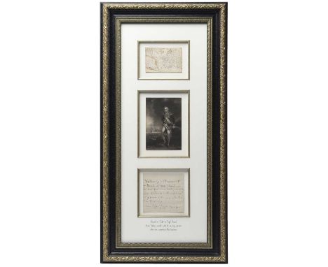 Nelson (Horatio 1758-1805) British Admiral and Victor of the Battles of The Nile and Trafalgar (inter alia): a partial note i
