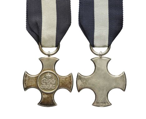 A Distinguished Service Cross, George V, unnamed as issued, hallmarked for Garrard, London 1918, very fine.The collection of 