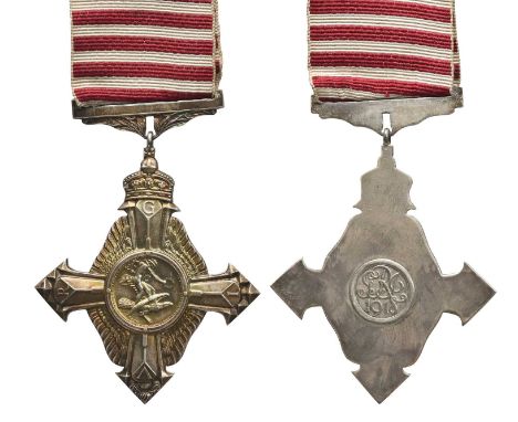 An Air Force Cross, George V, unnamed as issued, original type ribbon with horizontal stripes, about extremely fine and toned