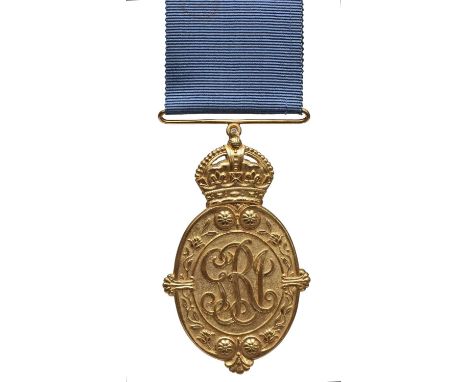 A Kaisar-I-Hind Medal, George V, 1st class in gold, 1st type, extremely fine or nearly so.Width 41.1 mm, height 68.1 mmThe co