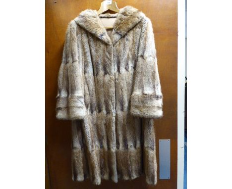 A Vintage Ladies Fur Coat