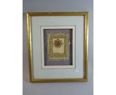 A Framed 19th Century Embodied Panel