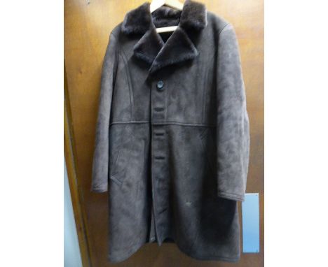 A Vintage Sheep Skin Coat