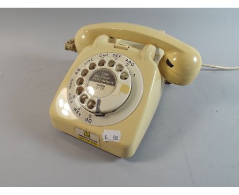 A Vintage Cream Telephone 