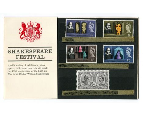 A collection of Great Britain presentation packs in eighteen albums from 1964 Shakespeare, 1965 Churchill, R. Burns up to 201