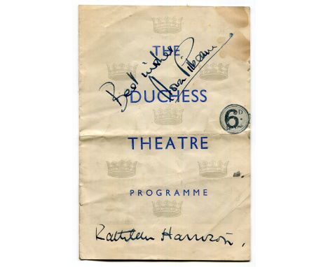 THEATRE PROGRAMMES. A collection of theatre programmes and small group of theatrical ephemera, including a programme for 'Flo