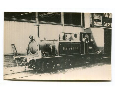 PHOTOGRAPHS, RAILWAY. A collection of photographs and postcards relating to railways and Southern railway locomotives, includ