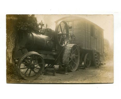 A collection of 16 photographic postcards of Worthing, West Sussex, including a crashed steam engine published by Edwards &am