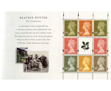 A collection of Great Britain decimal booklets with 1st and 2nd class, folded booklets, self-adhesive and prestige, high face