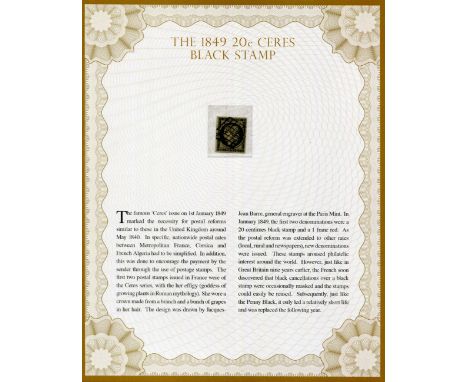 A collection of France stamps in stock book and file from 1849 Ceres to mint commemoratives airmails, Red Cross booklets 1956