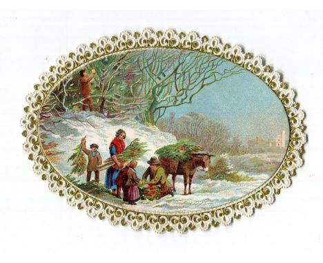GREETINGS CARDS. A collection of Victorian greetings cards, bookmarks and scraps.Buyer’s Premium 29.4% (including VAT @ 20%) 