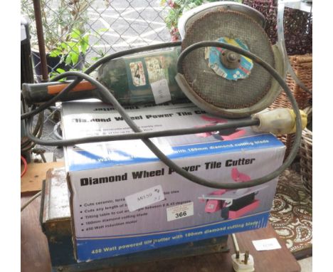CIRCULAR SAW, POWER TILE CUTTER +1