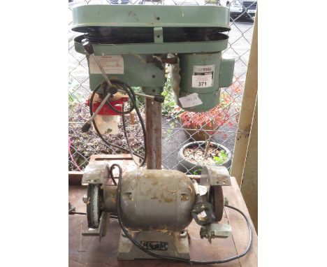 BENCH GRINDER &amp; DRILL PRESS