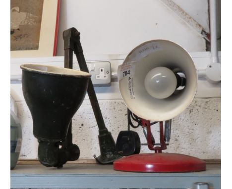 ANGLE POISE LAMP &amp; BENCH LAMP