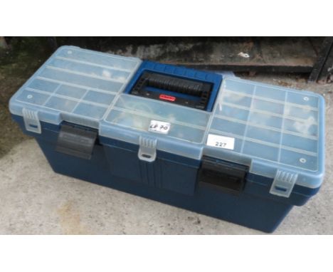 PLASTIC TOOLBOX &amp; TOOLS