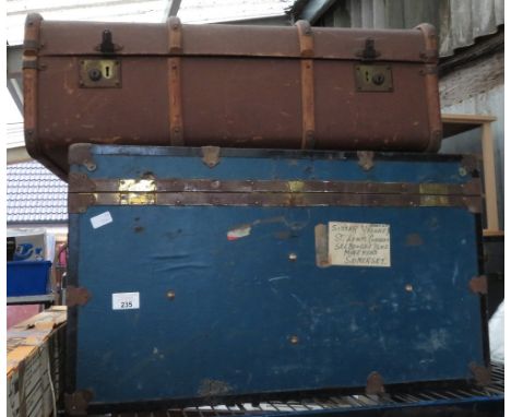 BANDED TRUNK &amp; METAL TRUNK