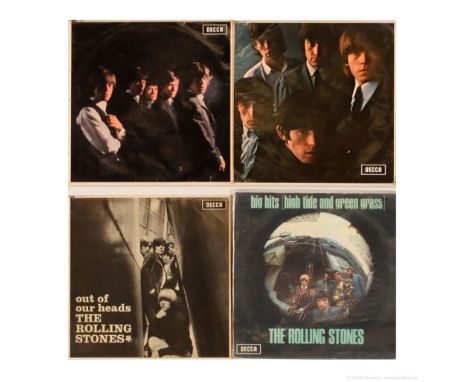 A collection of The Rolling Stones LPs to include (1) The Rolling Stones (1964 UK Mono Press, Decca - LK 4605, Cover A1, Labe