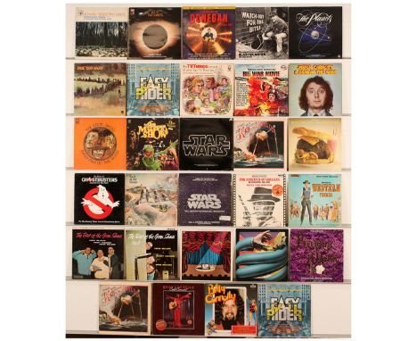A collection of Compilation and Sound Track LP's to include, Star Wars (OST), The War Of The Worlds, The Muppet Show, Monty P