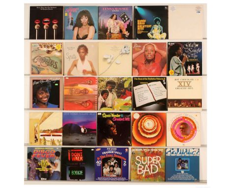 A collection of Pop/Soul/R&amp;B LPs to include Artists Stevie Wonder, The Stylistics, Donna Summers, Jackson Five, Syreeta, 