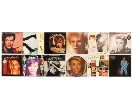 A collection of David Bowie and related LPs to include (1) Young Americans (1975 UK Press, RCA Victor - RS 1006, MainMan Labe