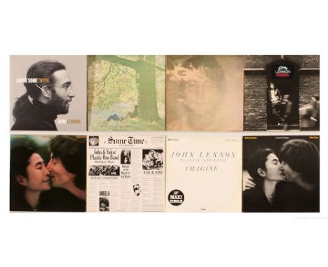 A collection of John Lennon, John Lennon &amp; Yoko Ono, John Lennon / Plastic Ono Band LPs and 12" Singles to include (1) Jo