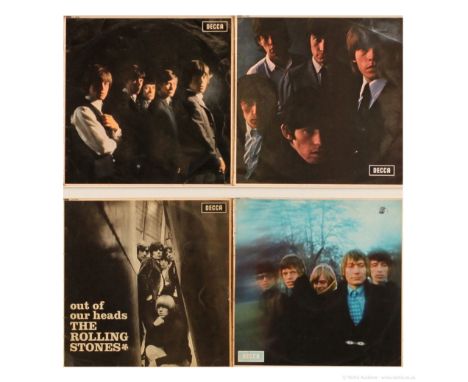 A collection of The Rolling Stones LPs to include (1) The Rolling Stones (1964 UK Mono Press, Decca - LK 4605, B1V); (2) No. 