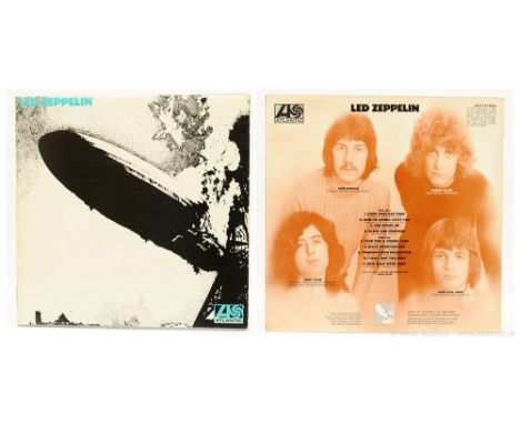 Led Zeppelin, Led Zeppelin LP - 1969 First Pressing (588171), Matrix 588171 A//1 and 588171 B//1 1, red/plum Atlantic label w