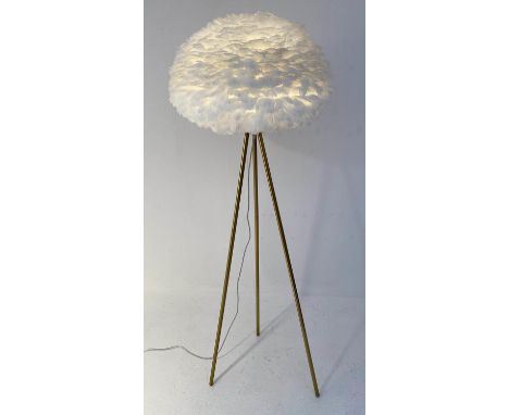 FEATHER CLOUD FLOOR LAMP, Contemporary design, 170cm H. 