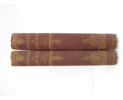 'The Correspondence of Leigh Hunt. Edited by His Eldest Son', 1862, first edition, 2 volumes, mounted photo frontis, autograp