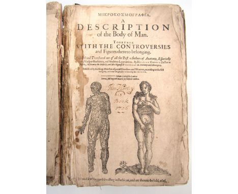 Helkiah Crooke: 'Mikrokosmographia: A description of the Body of Man. Together with the controversies and figures thereto bel