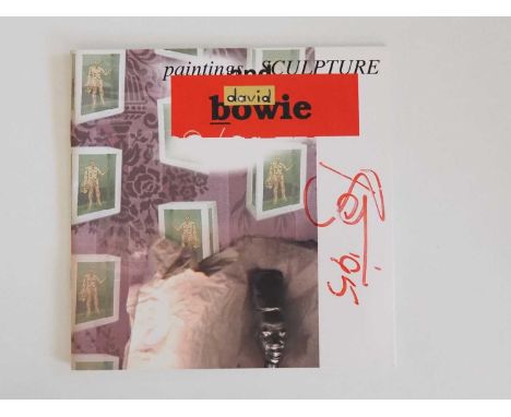 BOWIE EXHIBITION CATALOGUE - The first David Bowie solo exhibition of his art was held at the Gallery in Cork Street, London 