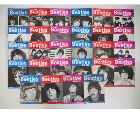 THE BEATLES BOOK - issues #17- 44 of the fan magazine dedicated to the band - first published in August 1963 it originally ra