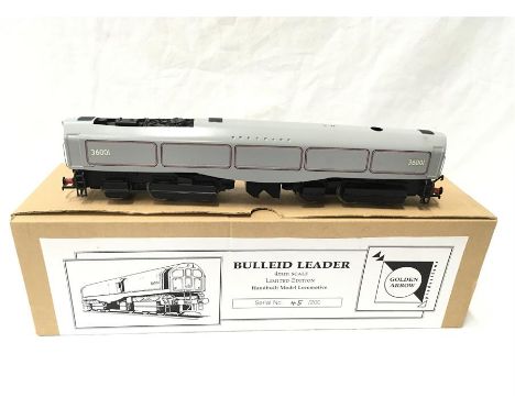 GOLDEN ARROW Models 00 Bulleid Leader LE Model - 45 of 200. Service/repair required - side frames shorting wheels.  In Near M