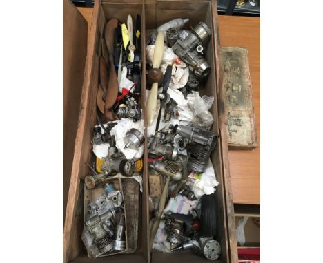 Quantity of engines, propellers and spares for aircraft and model building, includes Webra 61 (Austria) and Veco 61 (Germany)