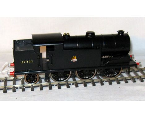 An 0 Gauge 2R Fine Scale probably proprietary made BR Black N7 0-6-2T # 69502 powered by a Mashima Motor. A very light workin