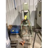 PEM-serter pneumatic air press with foot operator, series 4, 6 ton force, supply air min 85 psi,